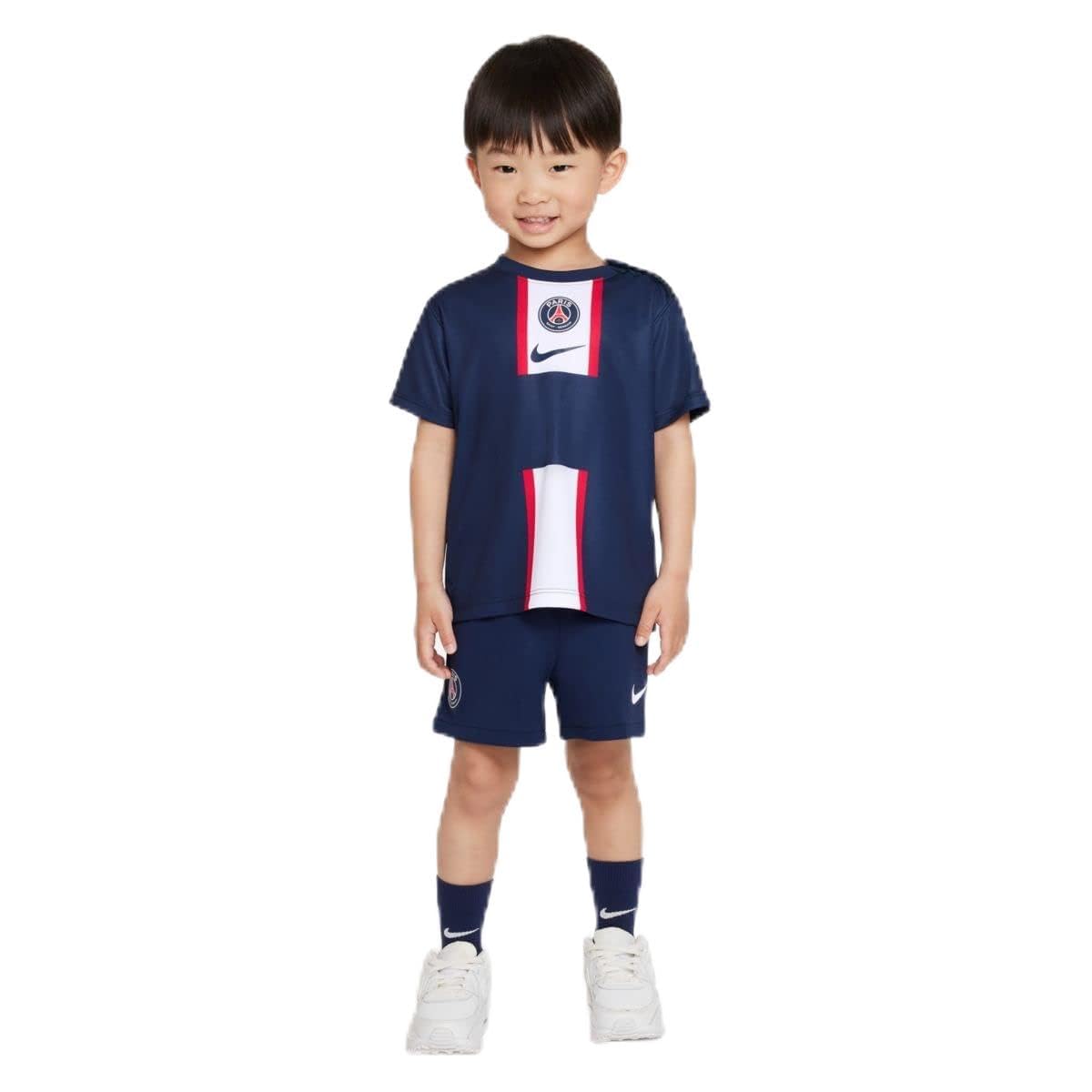 Paris Saint-Germain FC DJ7917 Season 2022/23 Official Baby Set Men's Midnight Navy/White/Midnight Navy 12-18