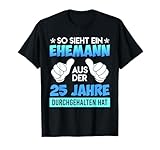 25. Hochzeitstag Geschenke für Männer und Frauen