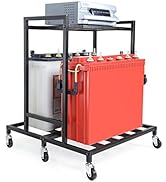 Livzing 2-Tier UPS Stand for Double Battery and Inverter for Home and Office–Double Battery Inver...