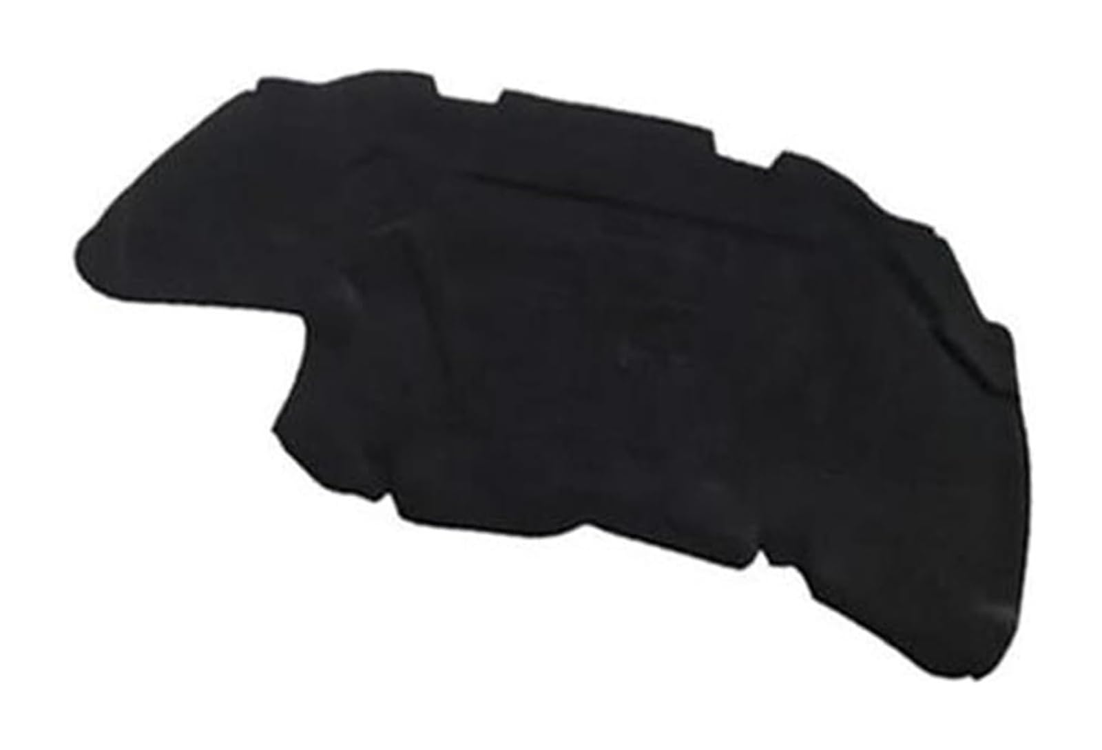 for Peugeot 206 2003-2013 Car Hood Engine Heat Soundproof Cotton Mat Car Sound Insulation Cotton(Black Style 1)