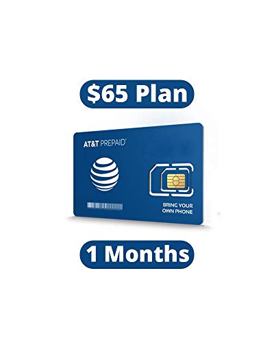 AT&T PREPAID Unlimited Data $65/Mo Plan & Sim Kit