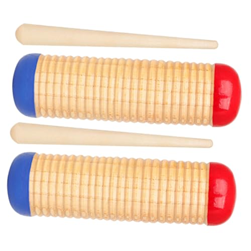 Levemolo Wooden Rhythm Set Sand Drum Percussion Instruments Musical for Bands Practice