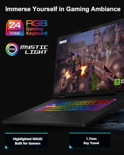 Image of msi Crosshair 18 HX AI Gaming Laptop, 18 inch QHD+ 2.5K /240Hz, 64GB RAM 2TB SSD