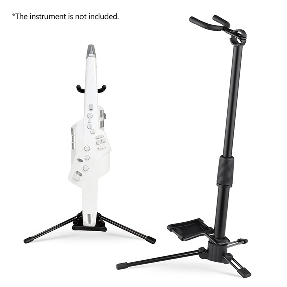 Opvouwbare Digitale Wind Instrument Stand Verstelbare Metalen Luchttelefoon Ondersteuning Muziekinstrument Houder