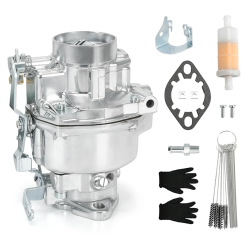 1 Barrel Carburetor Compatible with Rochester B Type, for Chevy 235ci Inline 6 Cyl 1950-1959, for Chevy GMC Trucks 216ci 6 Cyl 1932-1952, 1951 Chevy Truck 3100 235