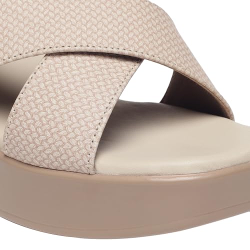 Image of MONROW Fancy and Stylish Trendy and Lightweight Casual Regularwear Vegan Platform Heels For Women and Girls