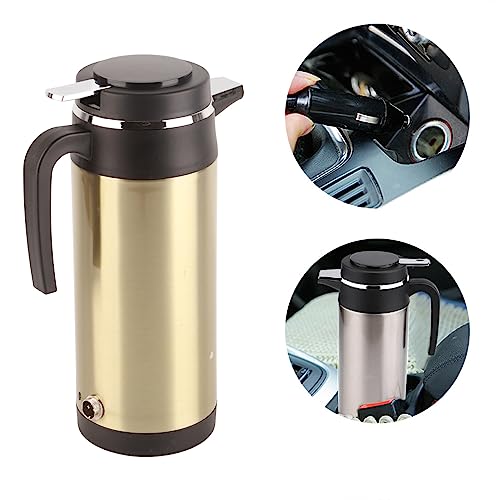 Hervidor eléctrico para auto Ejoyous 1.2L acero inox miniatura 4