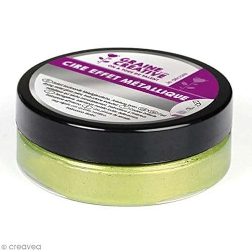 Cire patine effet metallique - Vert Anis