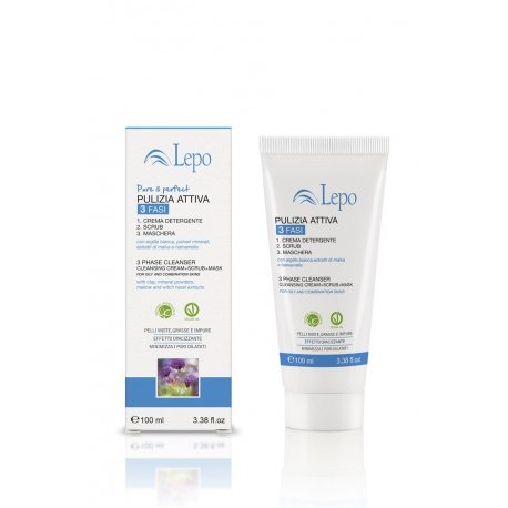 Nettoyage actif 3 phases Lepo soin après soirée et rituel bien-être