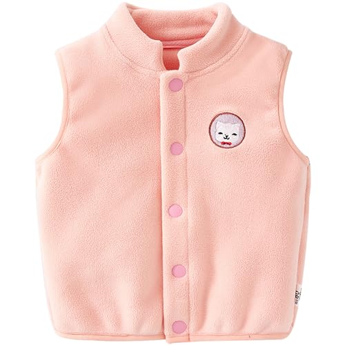 ANIMQUE Baby Kleinkind Polarfleece Westen Kinder Jacke Junge Mädchen...