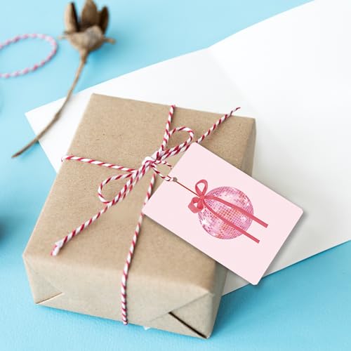Image of Cute Pink Western Lavender Car Air Freshener, Coquette Pink Bow Disco Ball Cowgirl Boots Hanging Air Freshener 4 Pcs for Cars Closet Drawer Books, Car Accessories Mirror Decor for Women