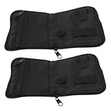 TOYANDONA 2 piezas Estuche Portátil para y Medidor de Oxígeno Resistente al Agua con Cremallera Ligero y Compacto para Viaje y Almacenamiento Seguro de Instrumentos Médicos
