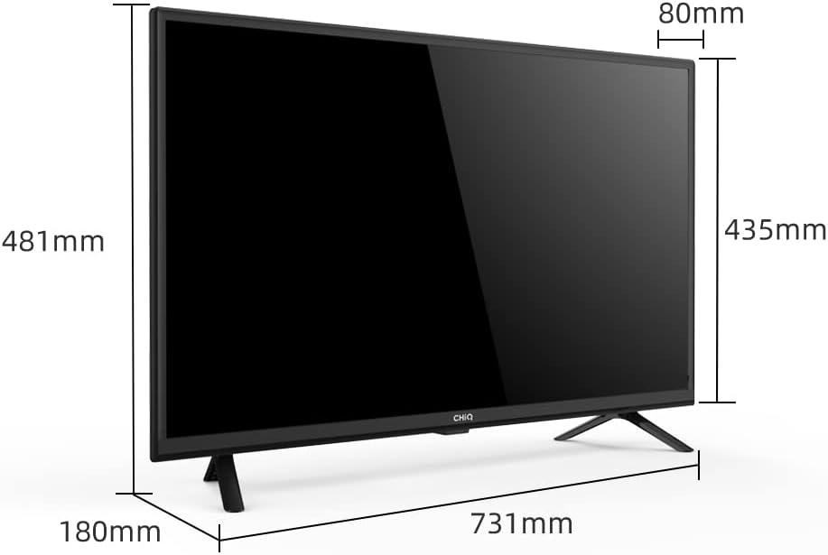 CHiQ L32G5W, TV 32 Pollici (80cm), HD, Tuner DVB-T2/S2, HEVC Main10, LED, USB media player, Dolby Audio CHiQ L32G5W, TV 32 Pollici (80cm), HD, Tuner DVB-T2/S2, HEVC Main10, LED, USB media player, Dolby Audio