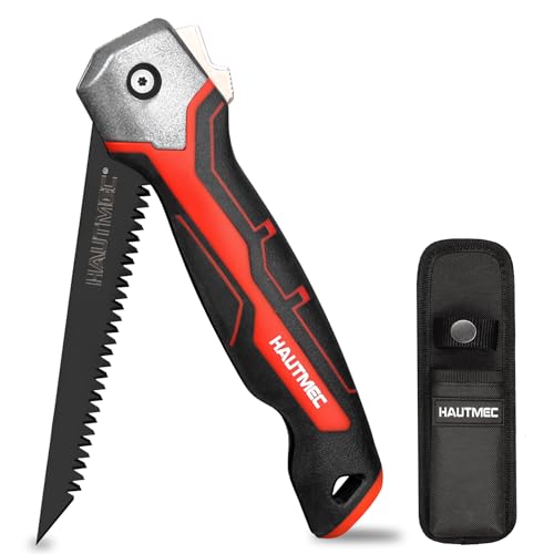 HAUTMEC Folding Drywall Saw with Holster (HT0415)