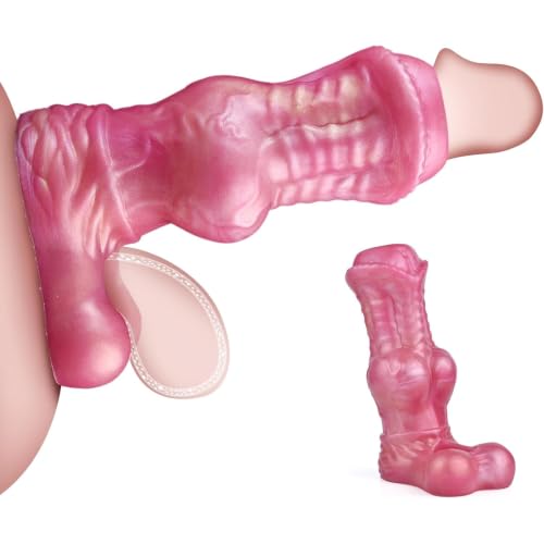 Manga de pene con nudo para retrasar la eyaculación en parejas
