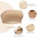 DEANGELMON Strapless Bras for Women Non-Slip Silicone Bandeau Seamless Tube Top Bralette Comfy Non Padded Stretchy Stylish(1P2,S)