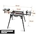 Saw Stand, TACKLIFE Power Tools Stand with Workbench Station, Supports up to 500 lbs, 6-Level Height Adjustment, 67-4/5