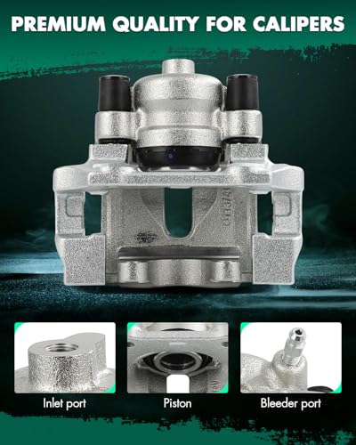 Image of SCITOO Rear Brake Calipers With Bracket 19-B3226 19-B3227 Fit For BMW For 323i 2006-2011,For BMW For 325i 2006,For BMW For 325xi 2006,For BMW For 328i 2007-2013,For BMW For 328i xDrive 2009-2013