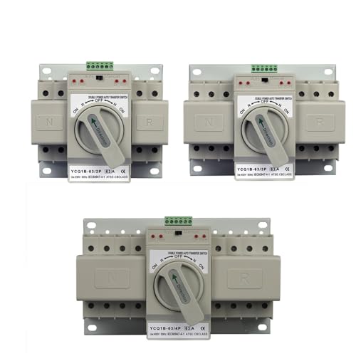 Interrupteur de transfert automatique AC230V 50/60Hz inverseur de source automatique pour tableau