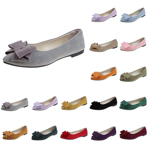 Bilarinas Mujer Zapatos Planos Verano Comodas Vestir Manoletinas sin Cordones Entretiempo Zapatillas Elegentes Clasico Mocasines Slip on Pretty Transpirables Calzado Ligeros Fiesta Ballet Caminar 2025