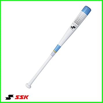 Ssk トレーニングバット リーグチャンプtraining Trb14c ホワイト スカイブルー 1066 85cm 1000g平均 Ssk エスエスケイ スポーツ アウトドア