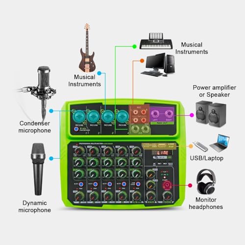 Table de mixage audio Bluetooth pour corriger et enrichir le son - 4