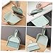 Hoement 1set Mini Dustpan and Brush Set Compact Cleaning Kit for Desktops Sofas and Home Use Material Soft Brush for Quick Cleanups Friendly Design