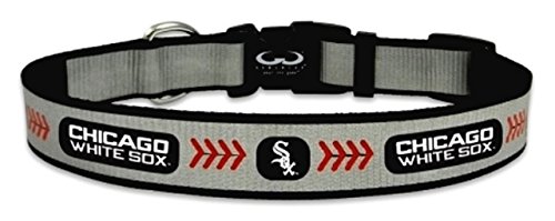 MLB Chicago White Sox Baseball Pet Collar, Toy, Reflective