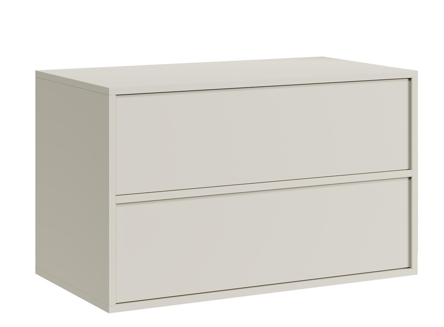 Badplaats B.V. Mobile lavabo Mali 80 cm x 46 cm - Cashmere - Mobili da bagno - Mobiletto sospeso per lavabo
