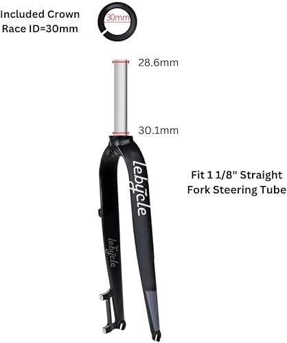 Miniatura 3 de Auriculares para bicicleta de 441.732 in, ZS44 Zero Stack, con rodamientos sellados para tubo de dirección de horquilla recta de 1 18 pulgadas