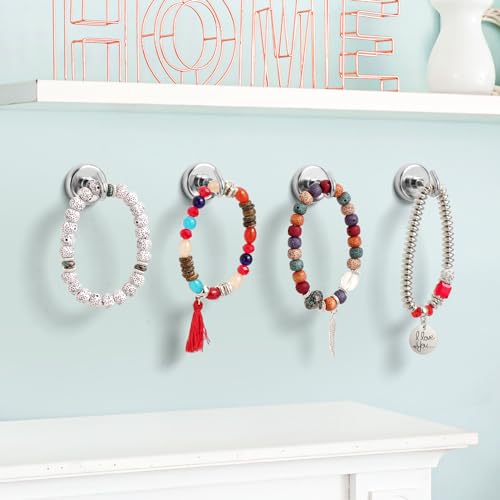 Image of FINDMAG Magnet Hooks, 50LB+ Magnetic Hooks for Hanging, 6 Pack Silver | Heavy Duty Magnetic Hooks for Cruise Cabins, Home, Classroom, Fridge, Travel, Ship and Locker, Cruise Essentials 2026