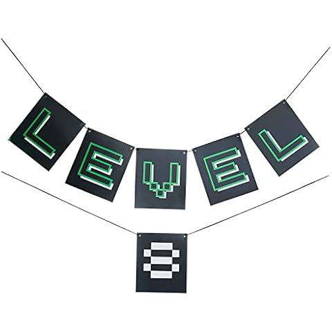 Ginger Ray Customisable Gamer Birthday Bunting Cover