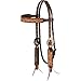 Cashel Browband Two Tone Headstall, Chestnut-Chocolate