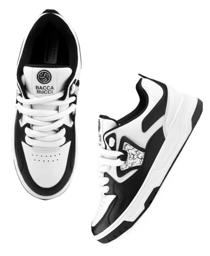 Image of Bacca Bucci Men Leather Sneaker Shoes