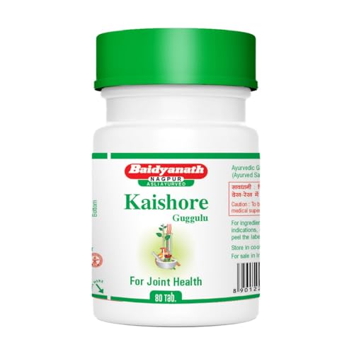Baidyanath Asli Ayurved Kaishore Guggulu for Gout - 80 Tablets (Pack of 2)