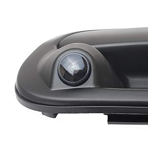 Master Tailgaters Replacement for Toyota Tundra (2000-2006) Black Primed Tailgate Handle with Backup Camera