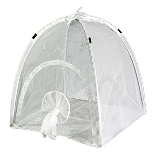 Yajuyi 28" Tall Large Monarch Butterfly Habitat Cage, Outdoor Garden -  059200075002359160280