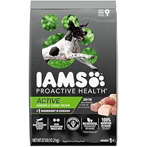 Iams Proactive Health Adult Active Dry Dog Food with Chicken and Turkey 27 lb Bag