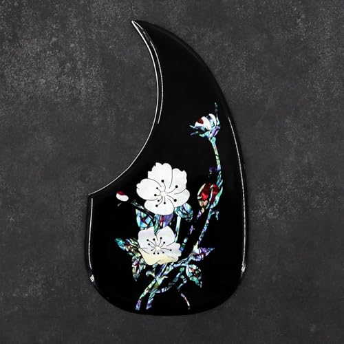 Plaque protection guitare adhésive PVC stop rayures table folk - 6