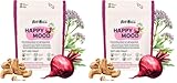 BugBell Softer Hundeleckerli 60g, für einen ausgeglichenen Hormonhaushalt, Aggressionen beim Hund, mit Rote Bete, Cashew, Mönchspfeffer, Baldrian, L-Tryptophan (Packung mit 2)