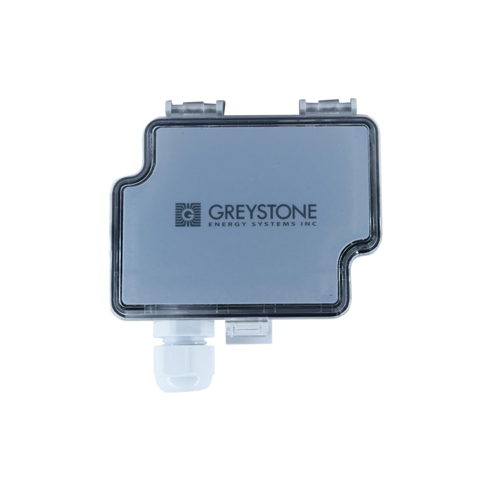 ટોચ view of the AVDTXX transmitter, showing the enclosure and cable gland