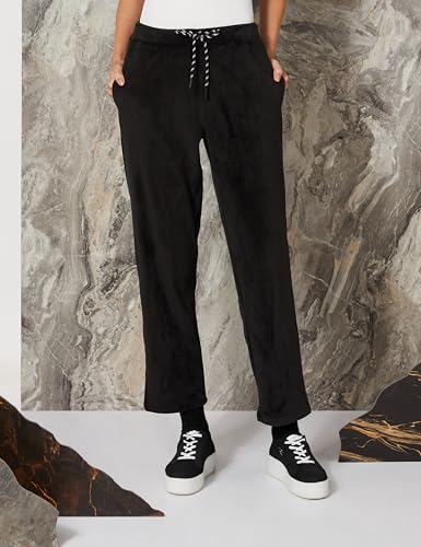 Image of Amazon Brand - Symbol Womens Velour Hodded Sweatshirt and Bottom Co-ord Set (Available in Plus Sizes)