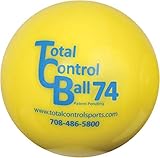 Total Control Sports TCB-06L-74 Baseball 6 Weighted Hitting Ball - 2.9 inch Diameter- Weighs 425 Grams