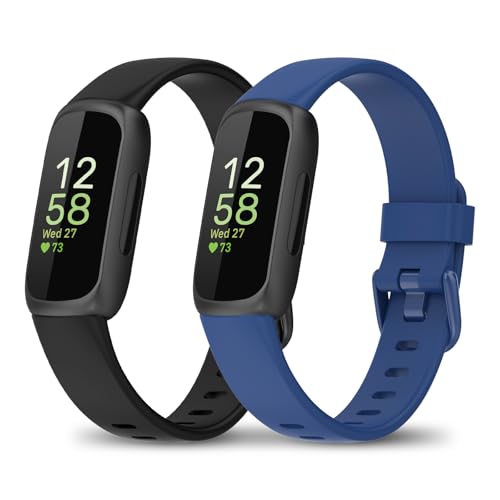 [HeeNia] �o���h Fitbit Inspire 3 / 2 / 1 /Inspire HR/Ace 2 /Ace 3 �Ή� �V���R�� �X�g���b�v ���[�v �X�|�[�c ���v�x���g �ւ��x���g S�T�C�Y �h���� �y�� �K�[�~�� Fitbit Ace 2 