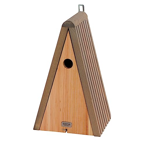 Casetta Per Nidificare Corona Cantante In Pino Fsc 100%, 17 X 20 X 35 Cm, Foro 28 Mm