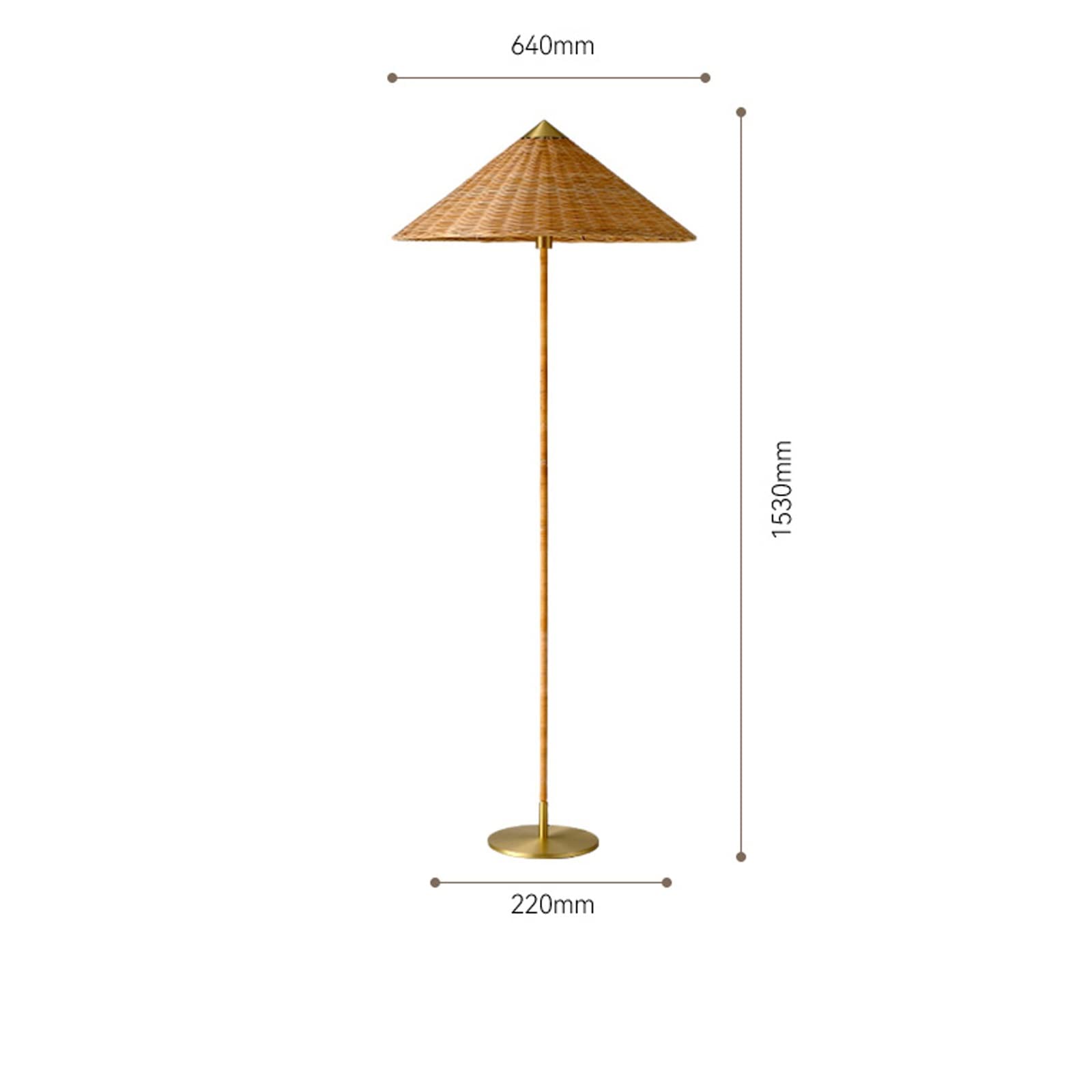 Lampa stojąca otoczenie chińska lampa podłogowa słomkowy kapelusz salon gabinet sofa designerska lampa podłogowa (źródło światła nie jest dołączone) Lampy podłogowe