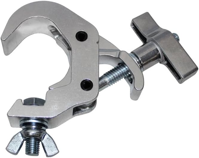 ProX T-C12 Aluminum Self-Locking M10 Clamp with Big Wing Knob for 2" Truss Tube Capacity 330 lbs.
