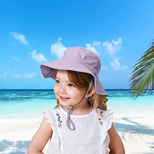 Chapéu de sol infantil boné de aba larga chapéu de praia de verão chapéu de pesca dobrável ajustável