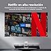Imagen de Wanbo Cube 1 Mini Proyector Portátil Android TV con Netflix