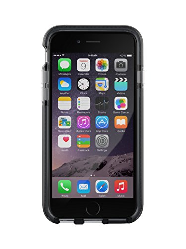 Tech21 "Evo Band" Coque de Protection pour iPhone 6/6S avec Technologie Flexshock - Gris/Noir